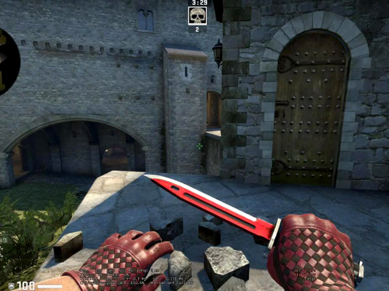 CSGO刺刀深紅好不好出？刺刀深紅價值！
